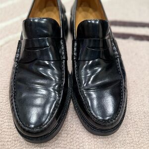 Cole Haan Black Leather Oxfords Timeless Design
